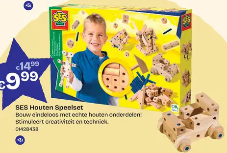Aanbieding: SES Houten Speelset