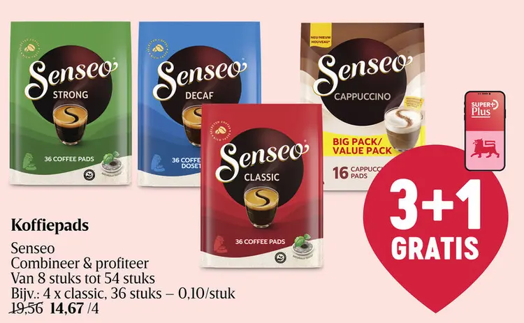 Promotie: Koffiepads