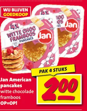 Aanbieding: Jan American pancakes