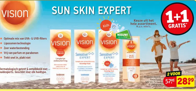 Aanbieding: Vision Sun Skin Expert