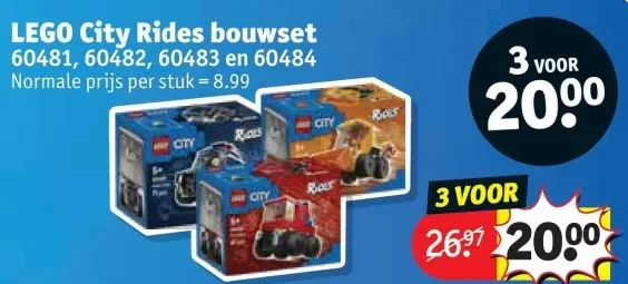 Promotie: City Rides bouwset