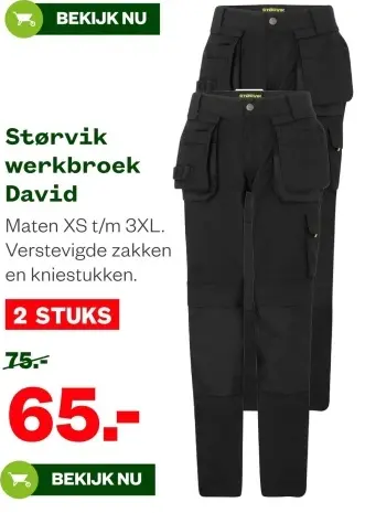 Aanbieding: Werkbroek David
