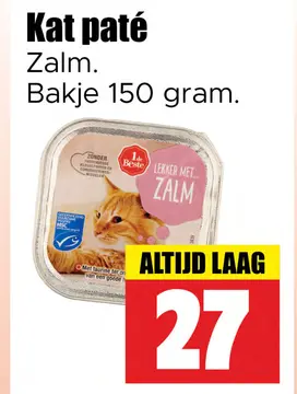 Aanbieding: Kat paté Zalm