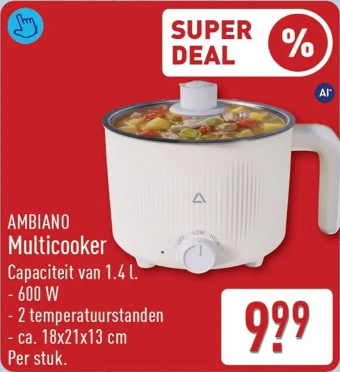 Aanbieding: Multicooker