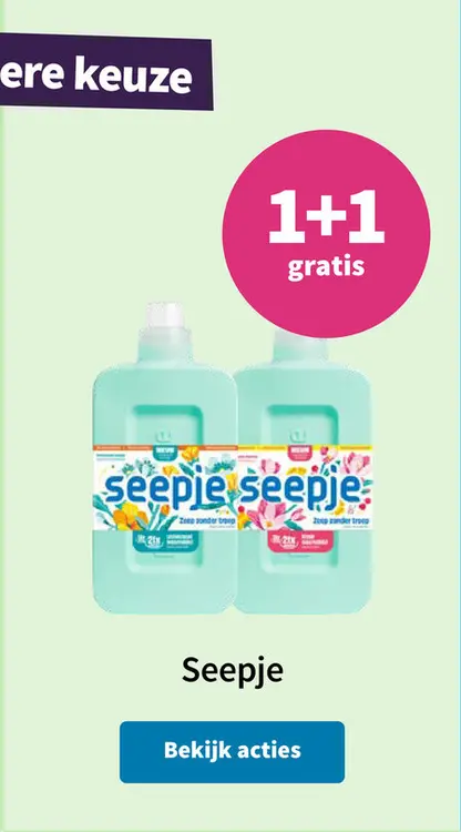 Aanbieding: Seepje