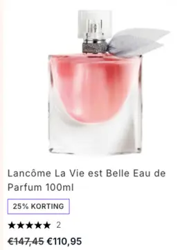 Aanbieding: Lancôme La Vie est Belle Eau de Parfum