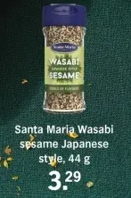 Aanbieding: Wasabi sesame Japanese style