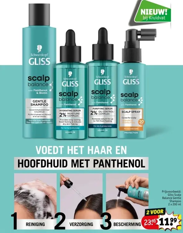 Aanbieding: Schwarzkopf GLISS Scalp Balance