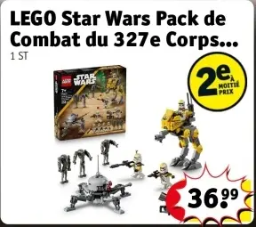 Offre: LEGO Star Wars Pack de Combat du 327e Corps