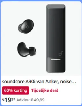 Aanbieding: soundcore A30i