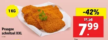 Aanbieding: Praagse schnitzel XXL
