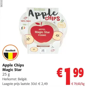 Aanbieding: Apple Chips Magic Star
