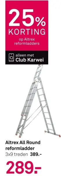 Aanbieding: All Round reformladder