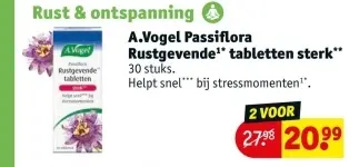 Aanbieding: A.Vogel Passiflora Rustgevende tabletten sterk