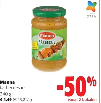 Aanbieding: Manna barbecuesaus