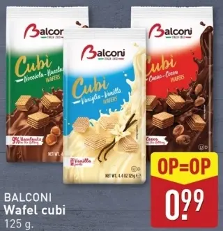 Aanbieding: Wafel cubi