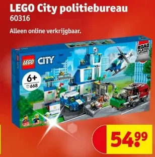 Aanbieding: LEGO City politiebureau