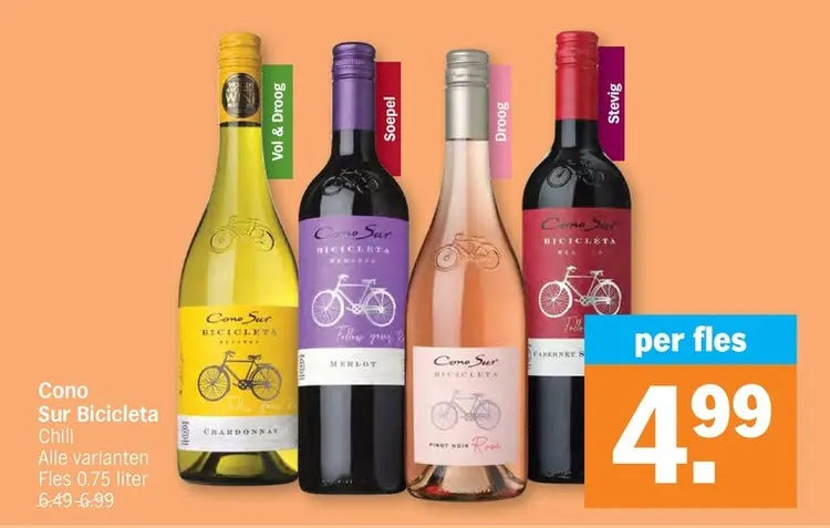 Promotie: Cono Sur Bicicleta