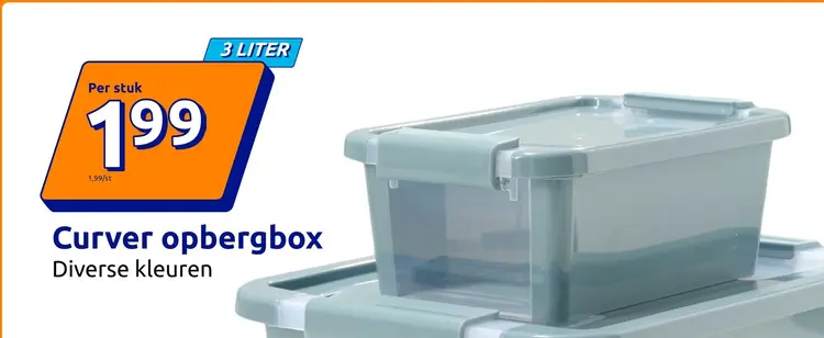 Promotie: Curver opbergbox
