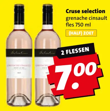 Aanbieding: Cruse selection grenache cinsault