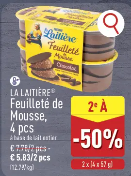 Offre: Feuilleté de Mousse