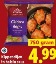 Aanbieding: Kippendijen in hoisin saus
