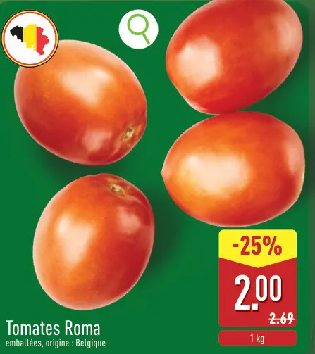 Offre: Tomates Roma