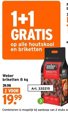 Aanbieding: Houtskool en briketten