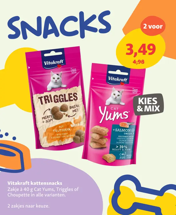 Aanbieding: Kattensnacks