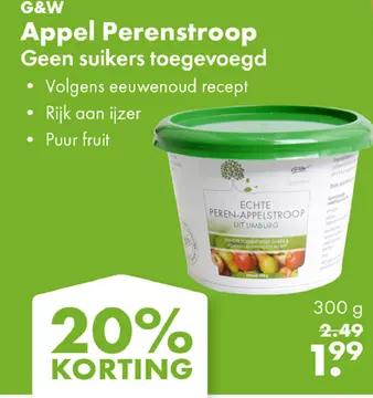 Aanbieding: Appel Perenstroop