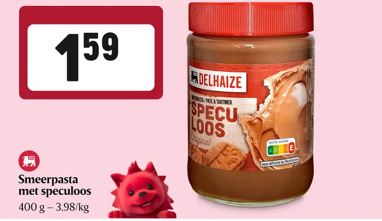 Promotie: Smeerpasta met speculoos