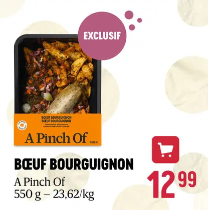 Offre: Bœuf bourguignon