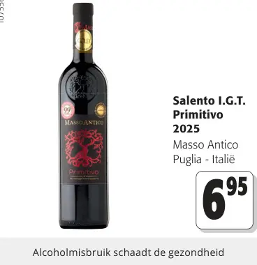Promotie: Salento I.G.T. Primitivo 2025