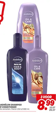 Aanbieding: Andrélon Shampoo of Conditioner