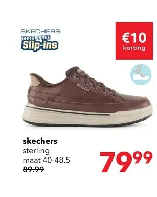 Aanbieding: Skechers Slip-ins Relaxed Fit: Sterling - Hansel sneakers bruin