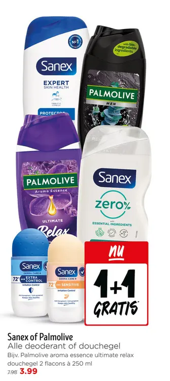 Aanbieding: Sanex of Palmolive