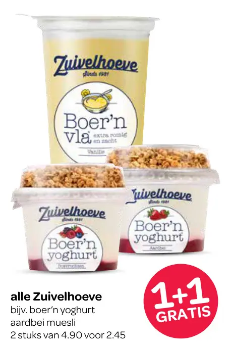 Aanbieding: Alle zuivelhoeve