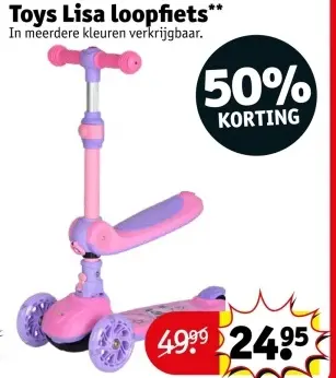 Aanbieding: Lisa loopfiets