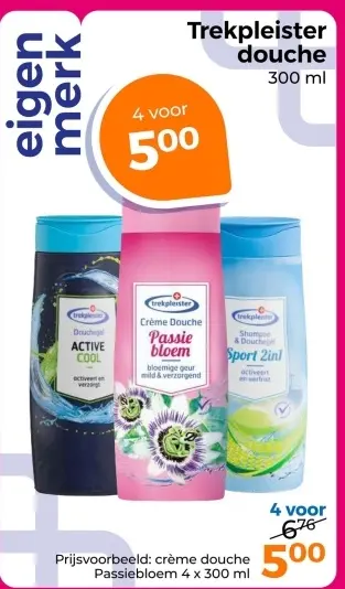 Aanbieding: Trekpleister douche