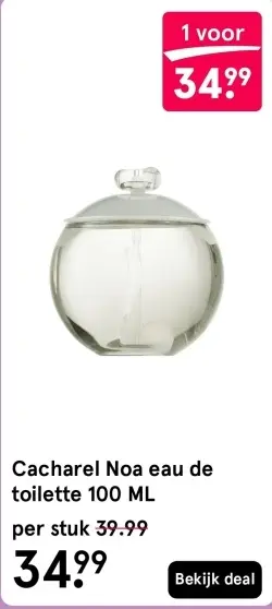 Aanbieding: Noa eau de toilette