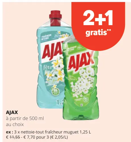 Offre: nettoie-tout fraîcheur muguet