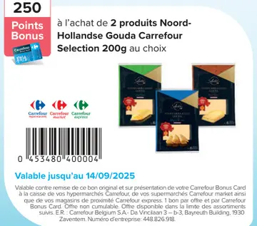 Offre: Noord-Hollandse Gouda Carrefour Selection