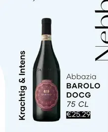 Aanbieding: Abbazia BAROLO DOCG