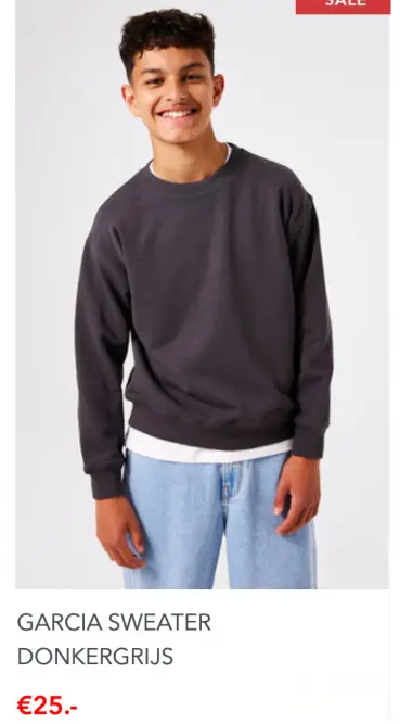 Promotie: Garcia sweater