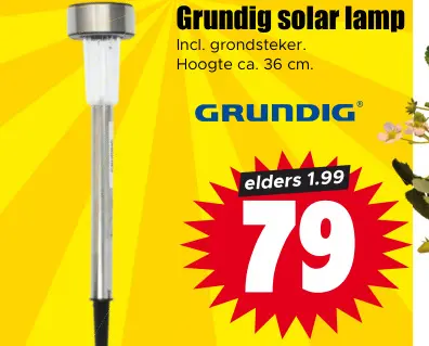 Aanbieding: Solar lamp