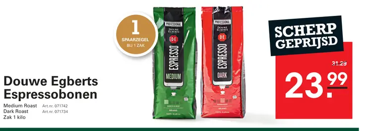 Aanbieding: Espressobonen