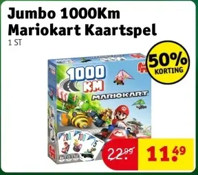 Aanbieding: 1000Km Mariokart Kaartspel
