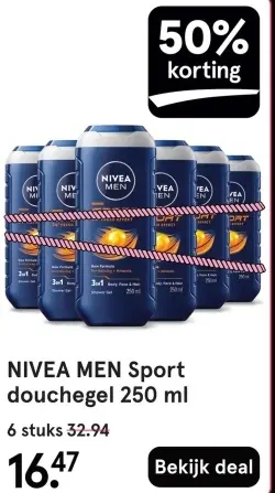 Aanbieding: Sport douchegel