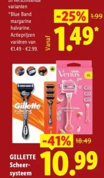 Aanbieding: GILLETTE Scheersysteem