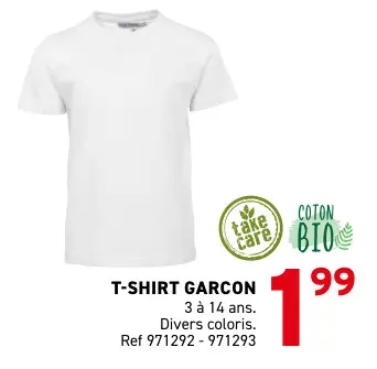 Offre: T-shirt garcon